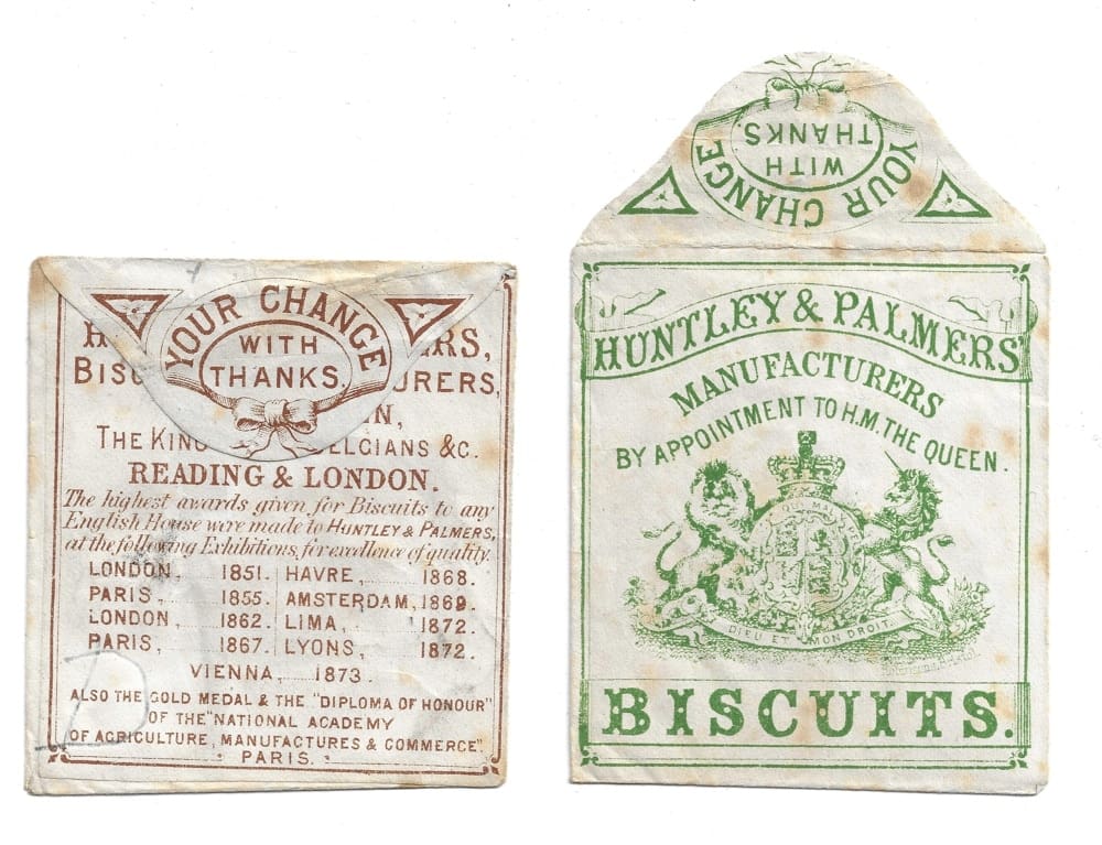 2. Huntley &amp; Palmers Change Packet, 1874